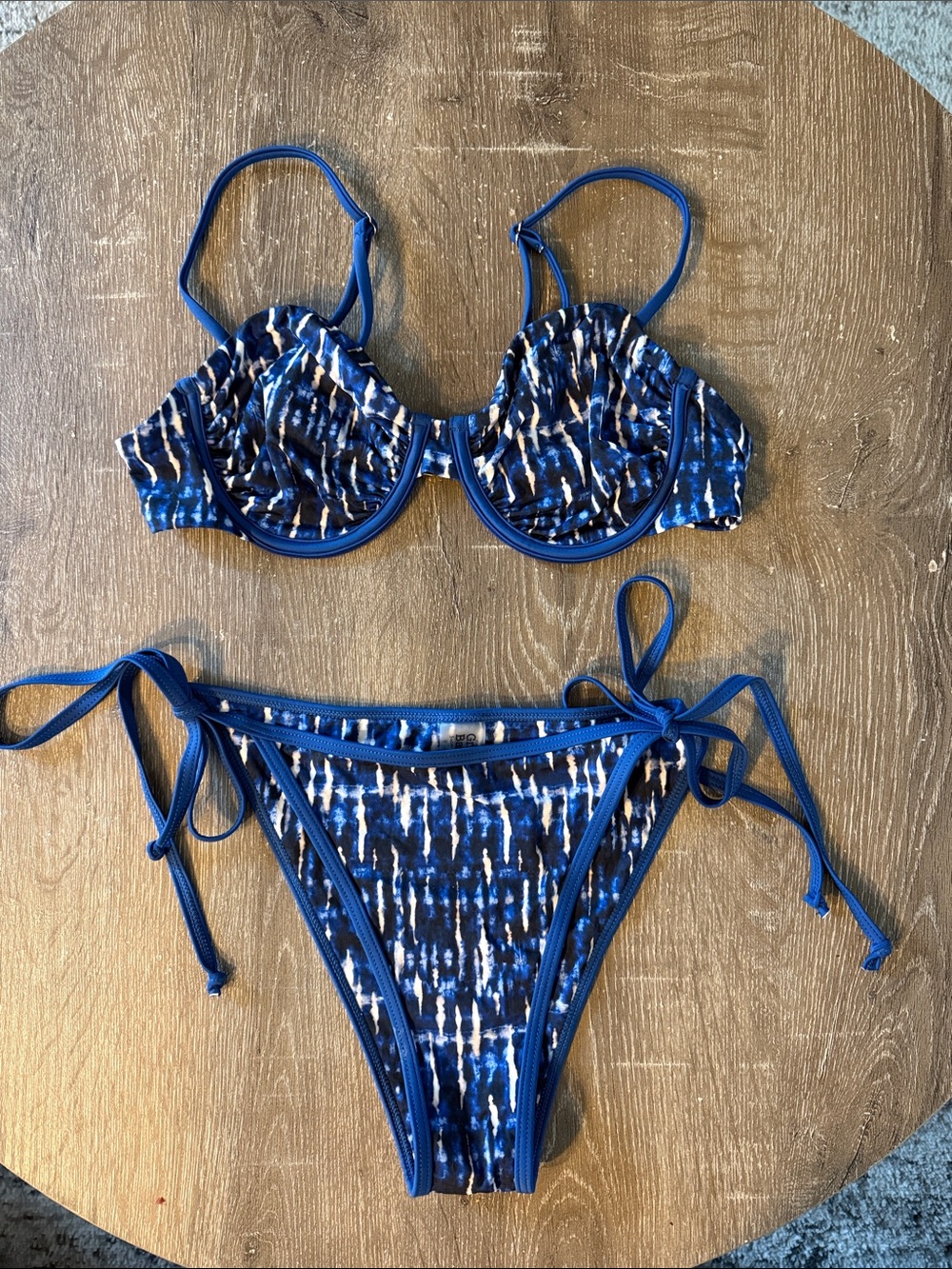Grey Bandit Tie-Dye Bikini, Size XL